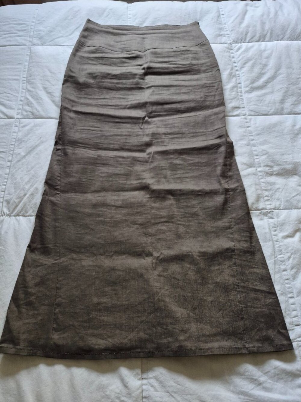 SARAH PACINI, Size 1, Maxi Skirt, Gray
